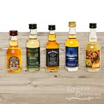 Whiskies de France et du Monde Mignonettes 5 x 5cl