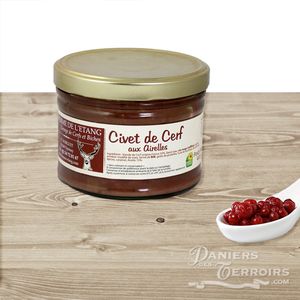 Civet de Cerf aux airelles