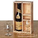 Coffret Liqueur Vieille Prune 35 cl + 2 verres Dégustation