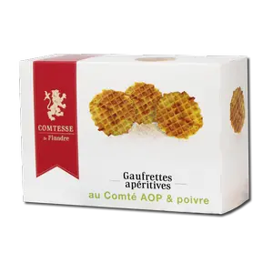 Gaufrettes comte et poivre