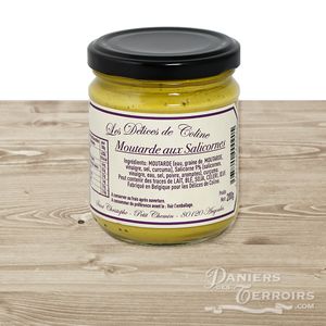 Moutarde aux salicornes Les délices de Coline