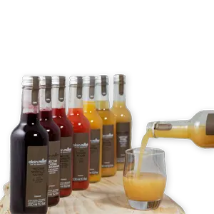 Coffrets de jus, sodas et bières