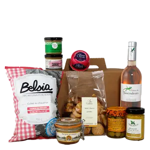 Paniers gourmands apéritifs  et Coffrets cadeaux apéritifs