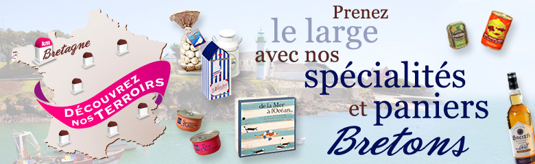 Paniers gourmands de Bretagne