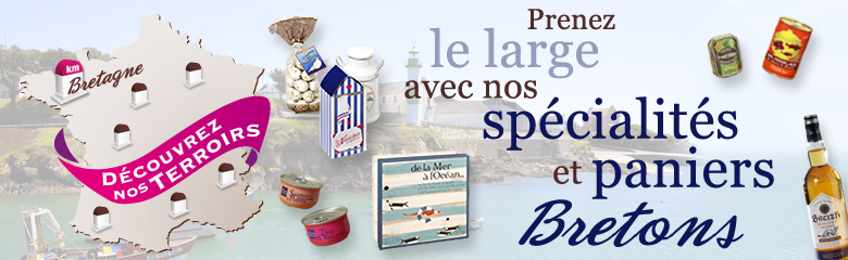 Paniers gourmands de Bretagne