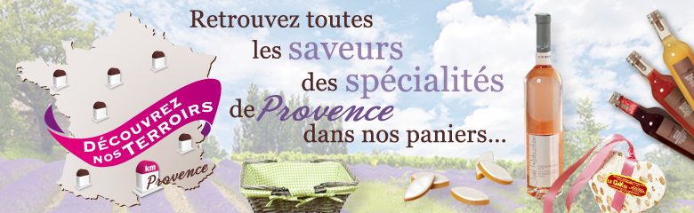Paniers gourmands de Provence