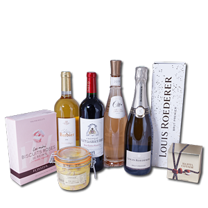 Cadeau d'entreprise Noel - Box Champagne - Epicerie Fine (poisson)