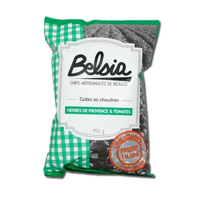 Chips Artisanales de Beauce Belsia aux herbes de Provence