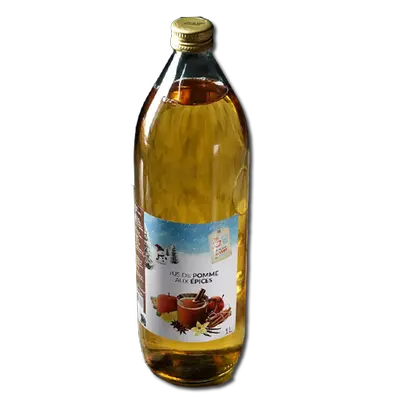 Jus de pomme de noël aux épices