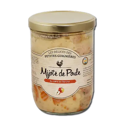 Mijoté de Poule au cidre du Perche