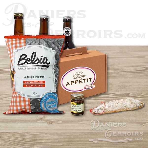 Coffret apéro bières - Coffrets gourmands - Sommellerie de France