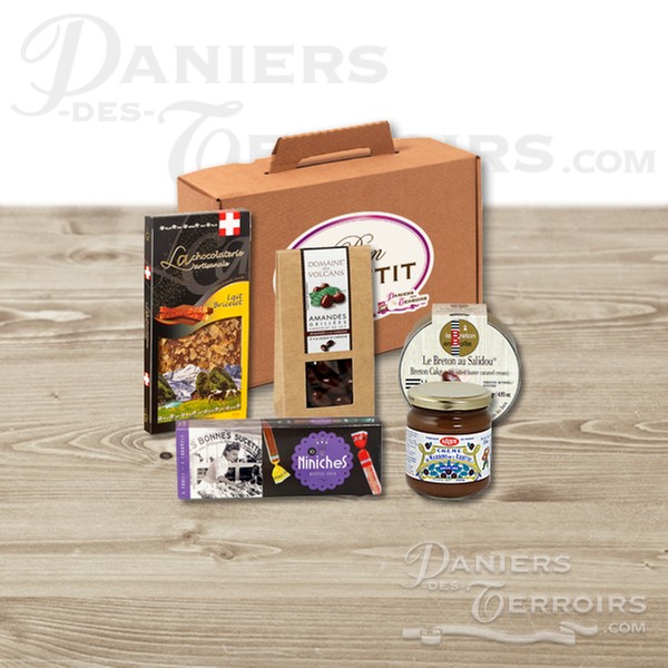 Coffret Le Breton Sucré - Vente coffret gourmand sucré - 100% Artisanal