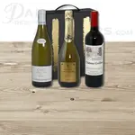 Coffret de Vins Trio Loire, Champagne et Bordeaux