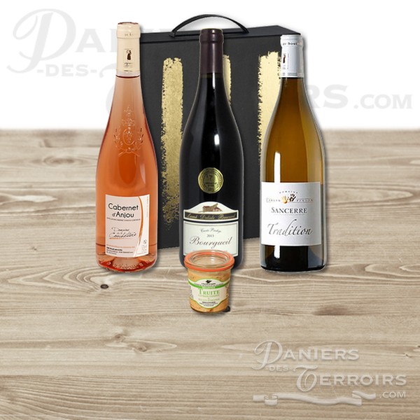 Vin rouge personnalisé Mariage - Coffret Vin provence Cadeau