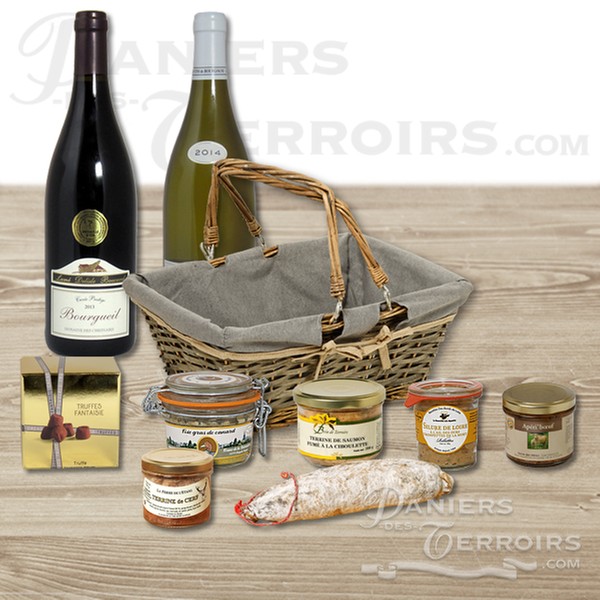 Panier Festin du Terroir - Coffret spécialités de Val de Loire