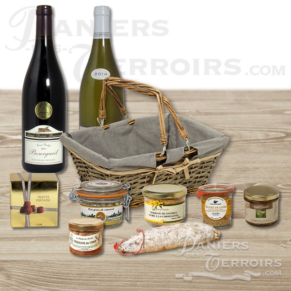 Coffret gourmand : saveurs du terroir - Mes paniers gourmands