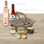 Panier pique nique de la campagne